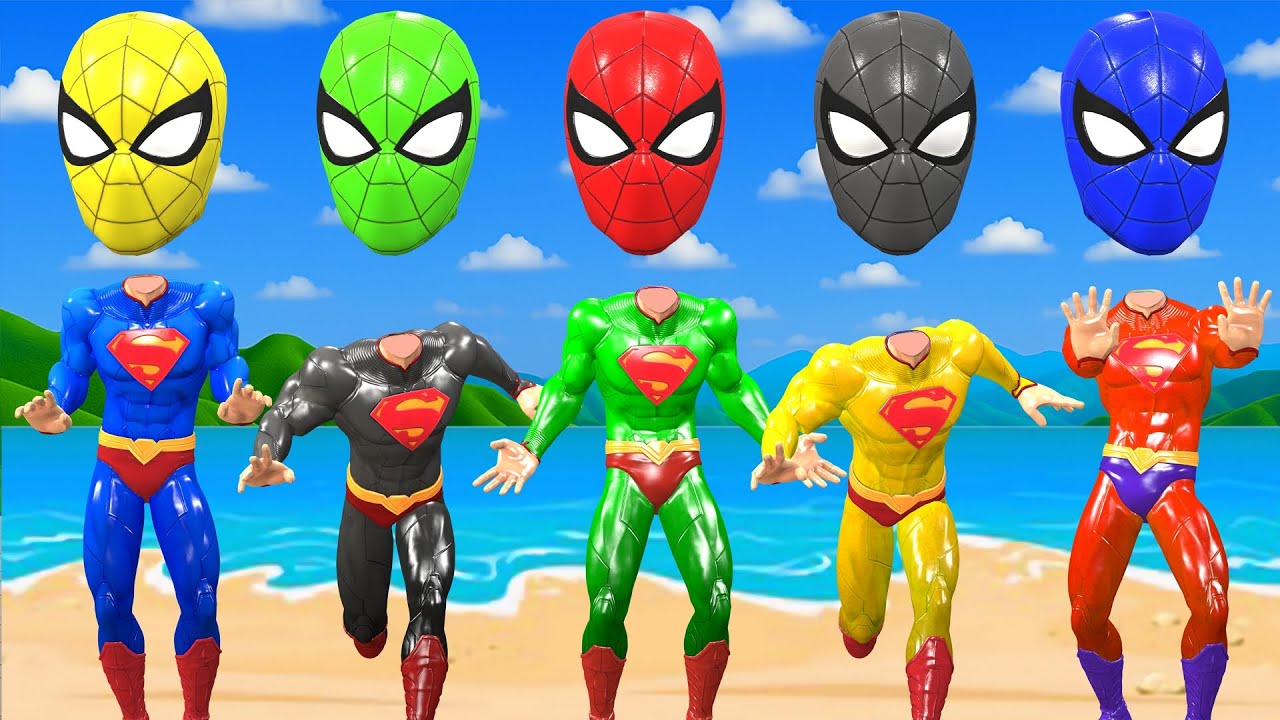 TEBAK GAMBAR is Live I Superhero Dance Gameplay