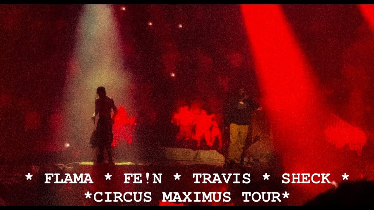 TRAVIS SCOTT * SHECK WES * “FE!N - MO BAMBA” LIVE * MADISON SQUARE GARDEN NYC * 12-21-23