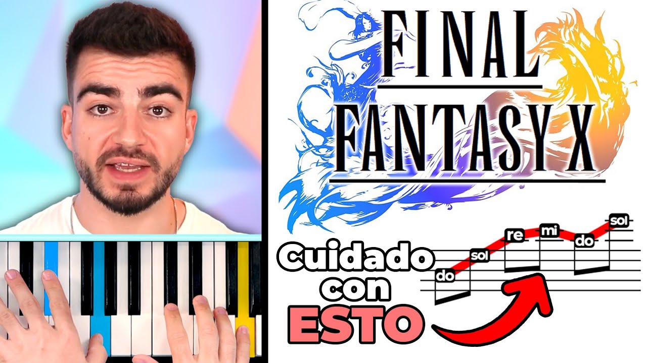 To Zanarkand (de Final Fantasy X) es más fácil de lo que parece. Cómo tocarla a piano.
