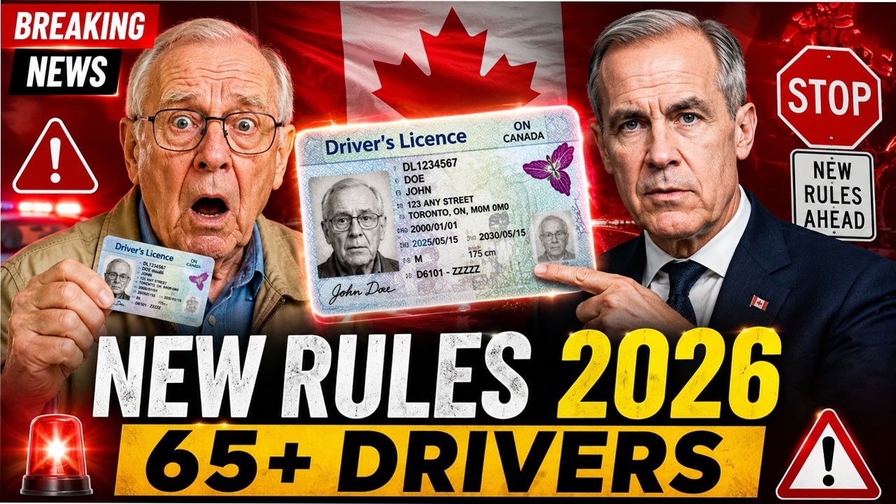 🚨 NEW 2026 Licence Rules for Canadian Drivers 65+ &mdash; What You Must Know Before Renewing