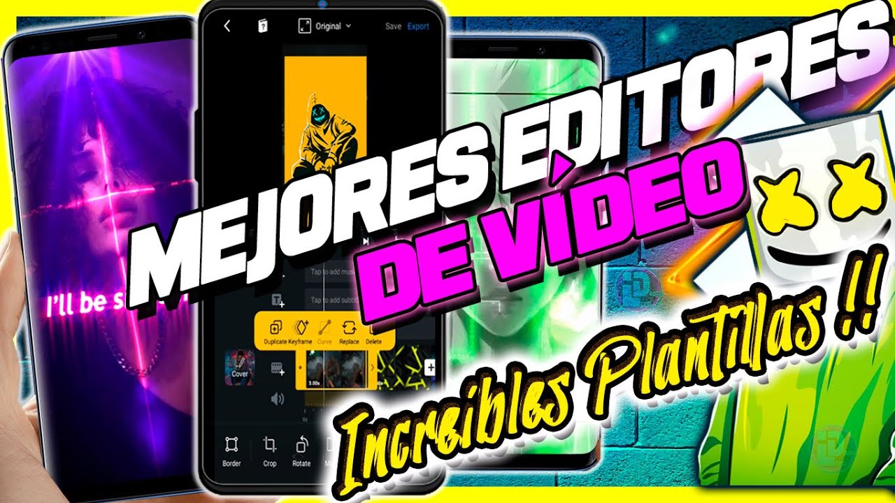MEJORES EDITORES DE VIDEO | APPS PARA EDITAR VIDEOS EN ANDROID - Como EDITAR VIDEOS Con Tu CELULAR 🎬