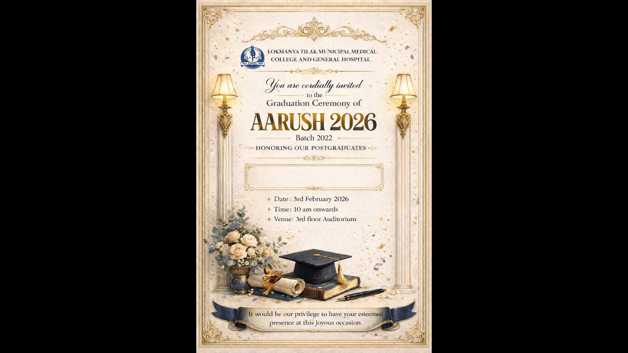 Graduation Ceremony of AARUSH 2026 - Batch 2022, 3rd February 2026