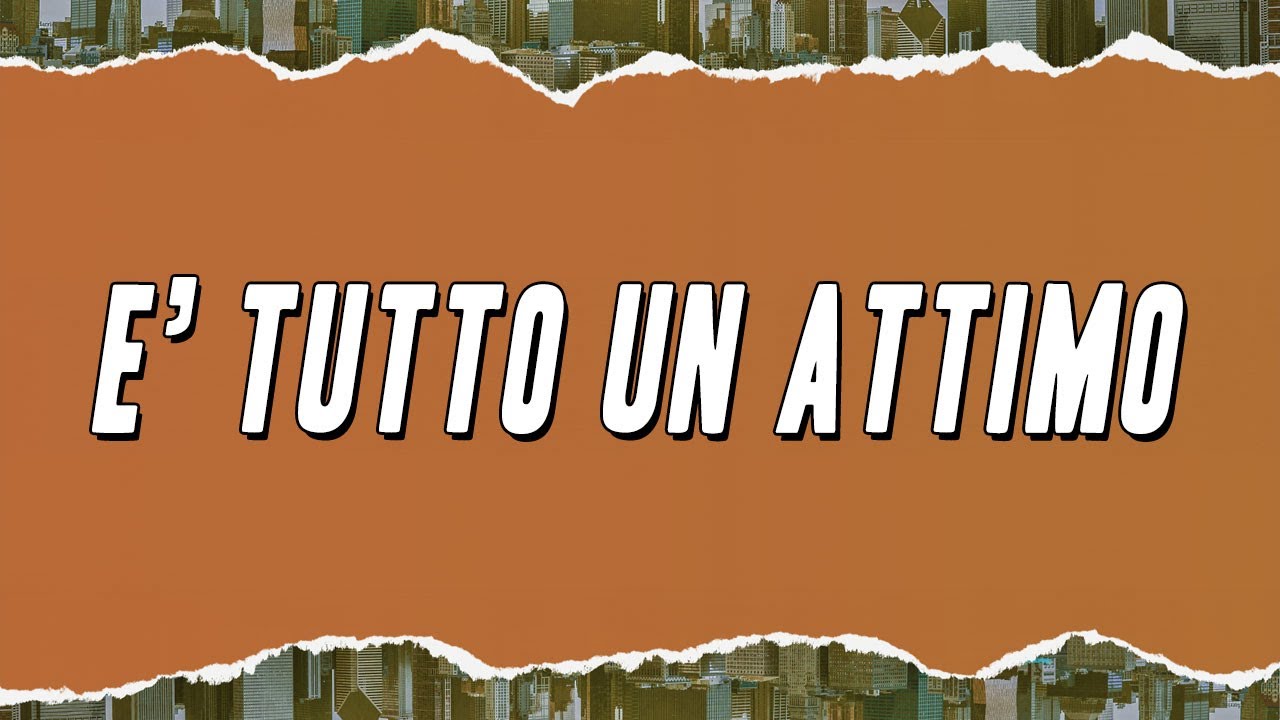Anna Oxa - E' Tutto un Attimo (Testo)