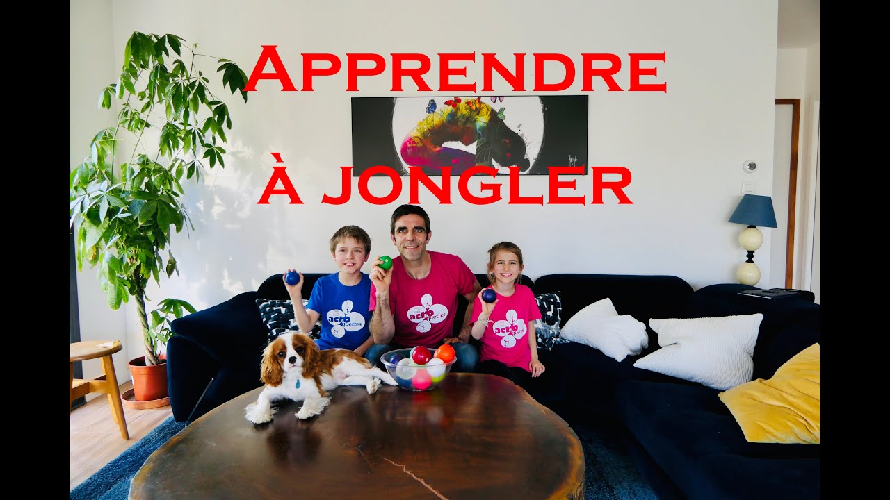 Apprendre à jongler à 3 balles - TUTO
