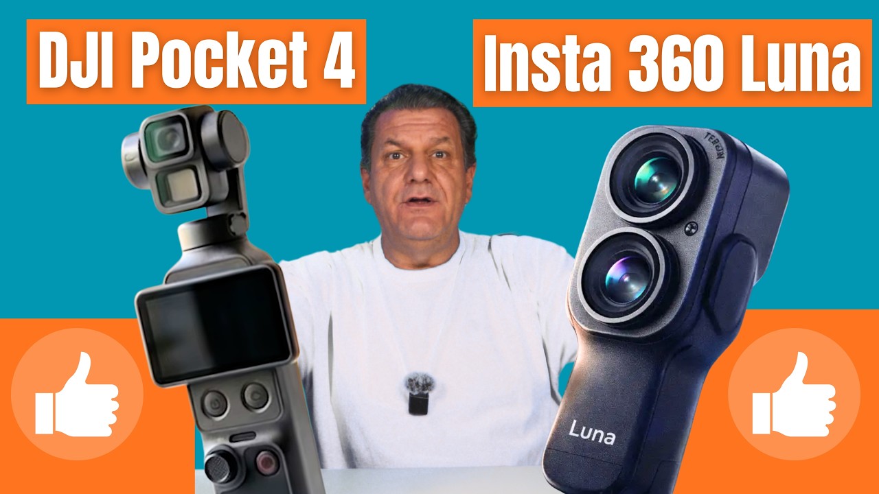 DJI Osmo Pocket 4 und Insta360 Luna kommen!