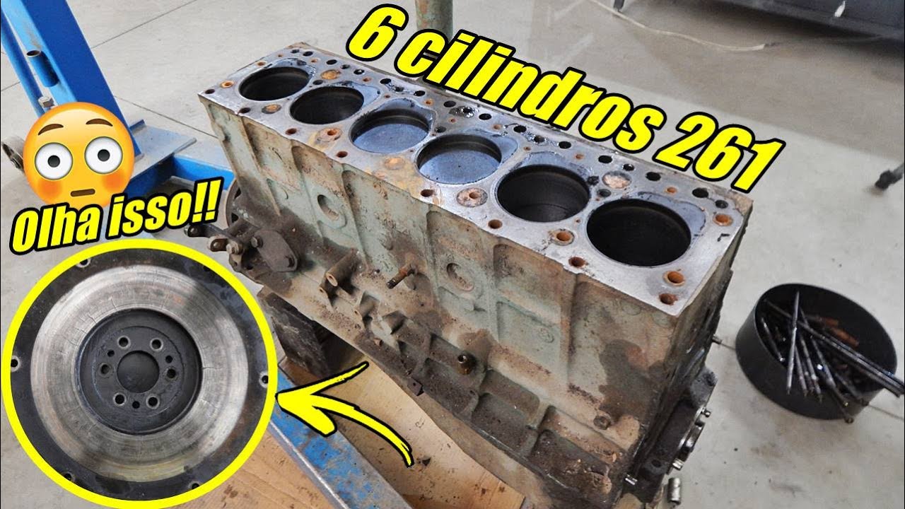ABRIMOS O MOTOR 261 6 CILINDROS DA STYLELINE