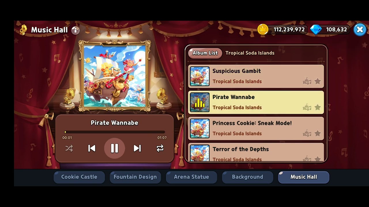 Cookie Run Kingdom OST Music Hall Album List Part 13: 'Tropical Soda Islands'