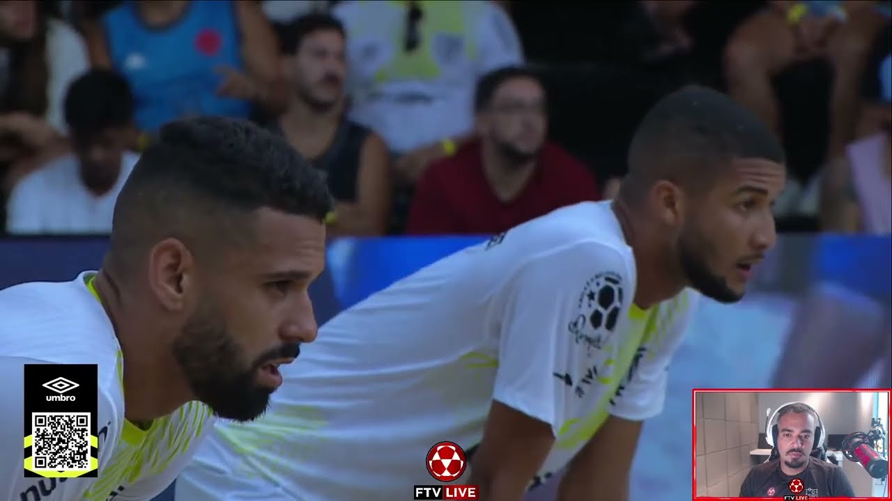 Quem é o 01 do Futevôlei? Semifinal CBFUT - Brisa e Sandrey x Tavinho e Gui BSB - React FTV Ep 77