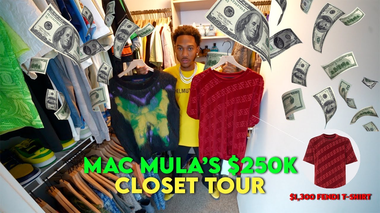 Экскурсия по гардеробу дизайнера Mac Mula стоимостью 250 тысяч долларов