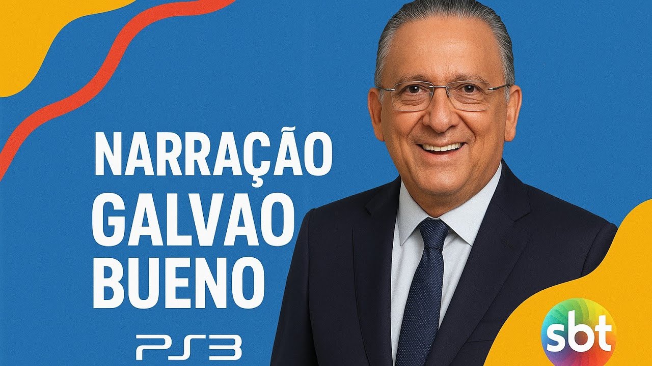 NARRAÇÃO GALVÃO BUENO NO SBT PARA SEU PS3 PATCH GLADIADORES