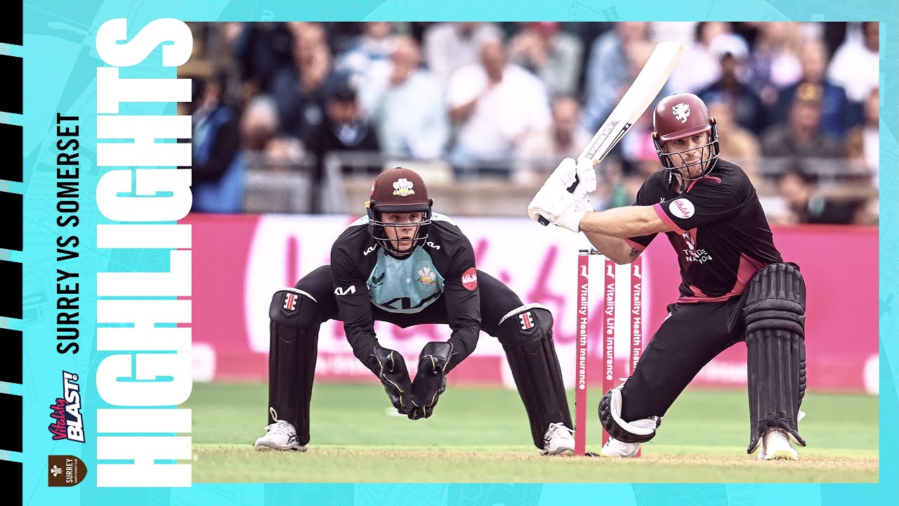 Highlights: Surrey fall to defeat at Finals Day against Somerset