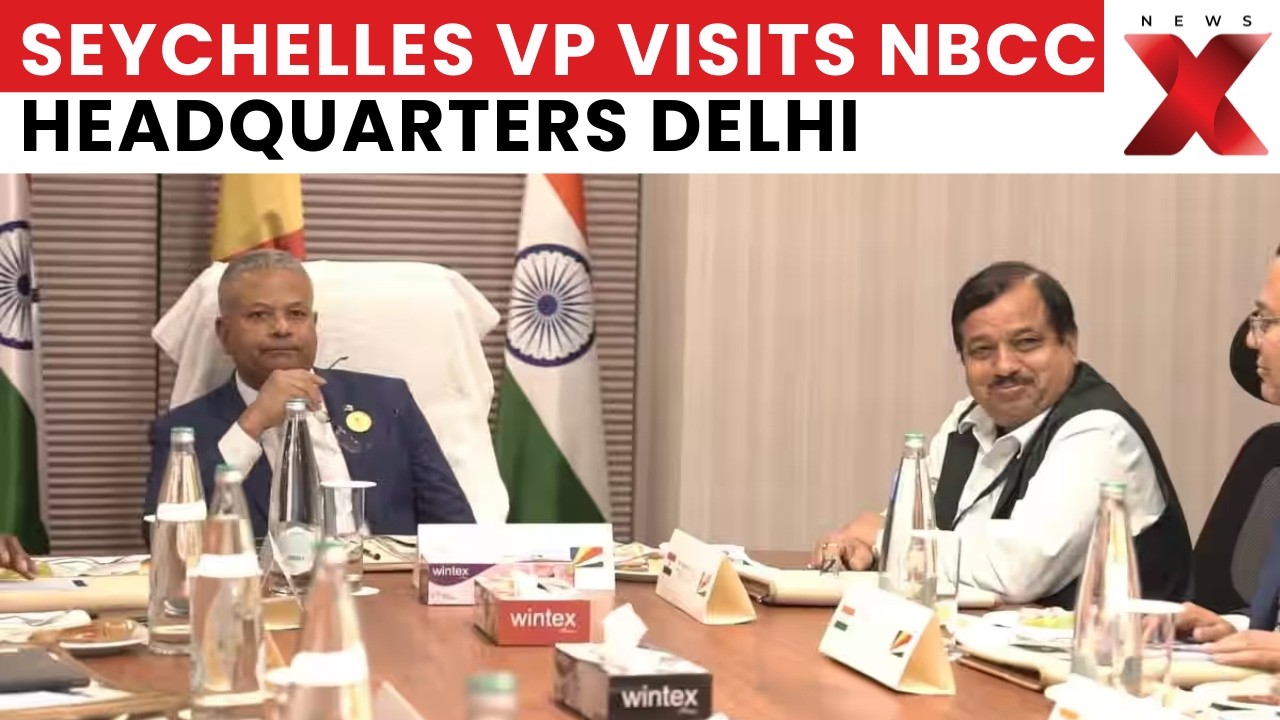 Seychelles Vice-President Visits NBCC India, Sparks Major Talks On Bilateral Relations