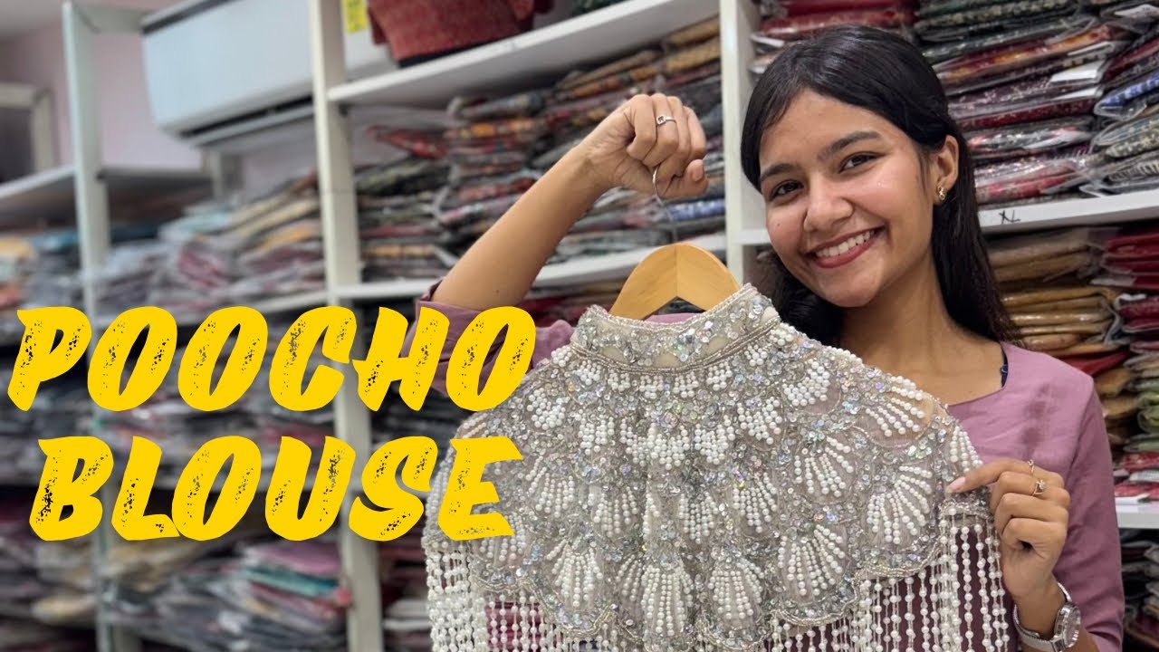 Latest pearl poocho blouse 2025 | New design new collections | ft ​⁠@Ambashree blouses