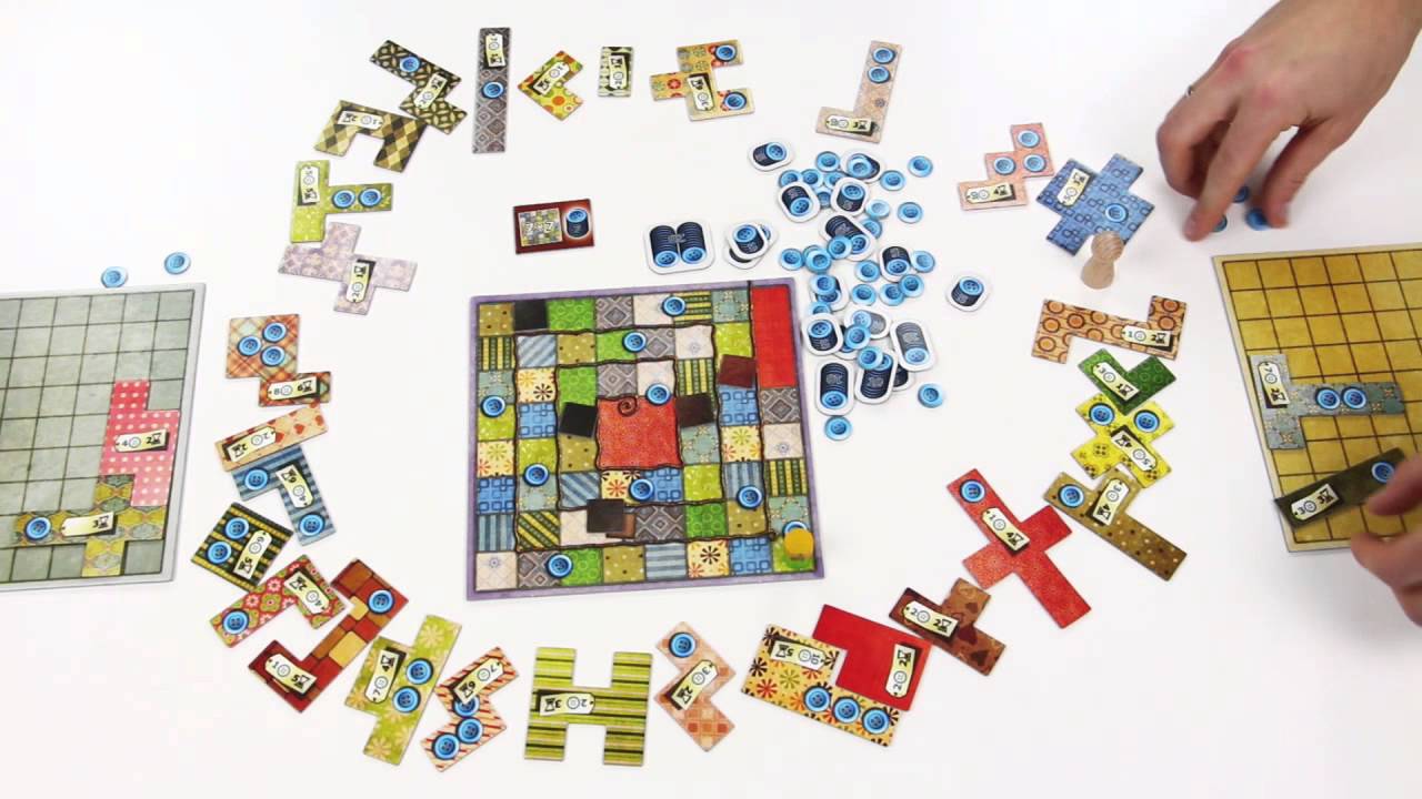 Patchwork - Przykładowa rozgrywka | Gry Planszowe u Wookiego