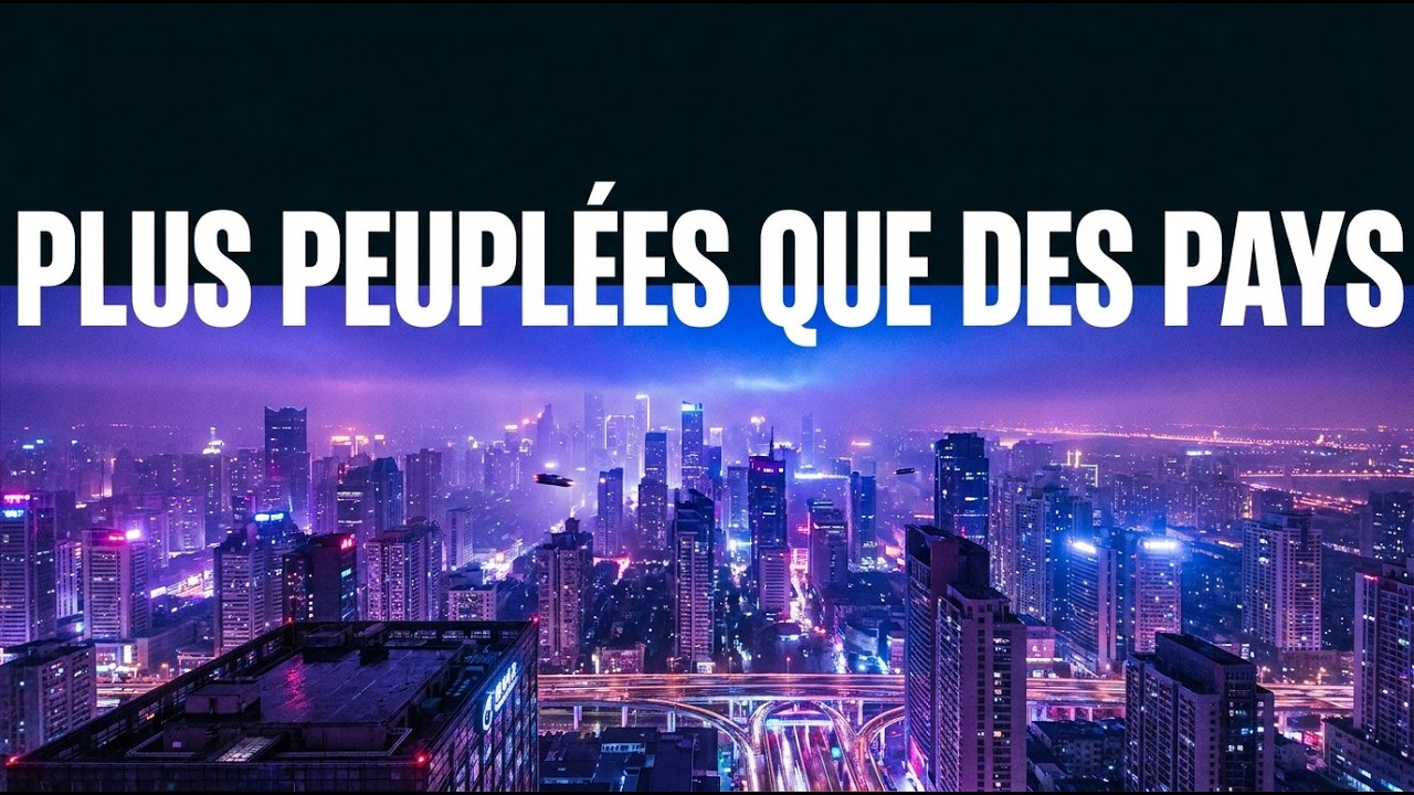 Quels sont les 10 plus grandes m&eacute;gapoles ? - Un classement choc ! 🌍