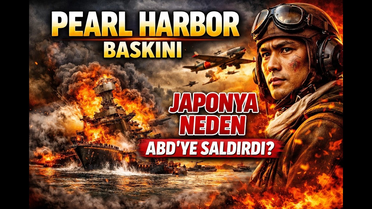 Pearl Harbor Baskını: Japonya ABD’ye Neden Saldırdı? | II. Dünya Savaşı Analizi