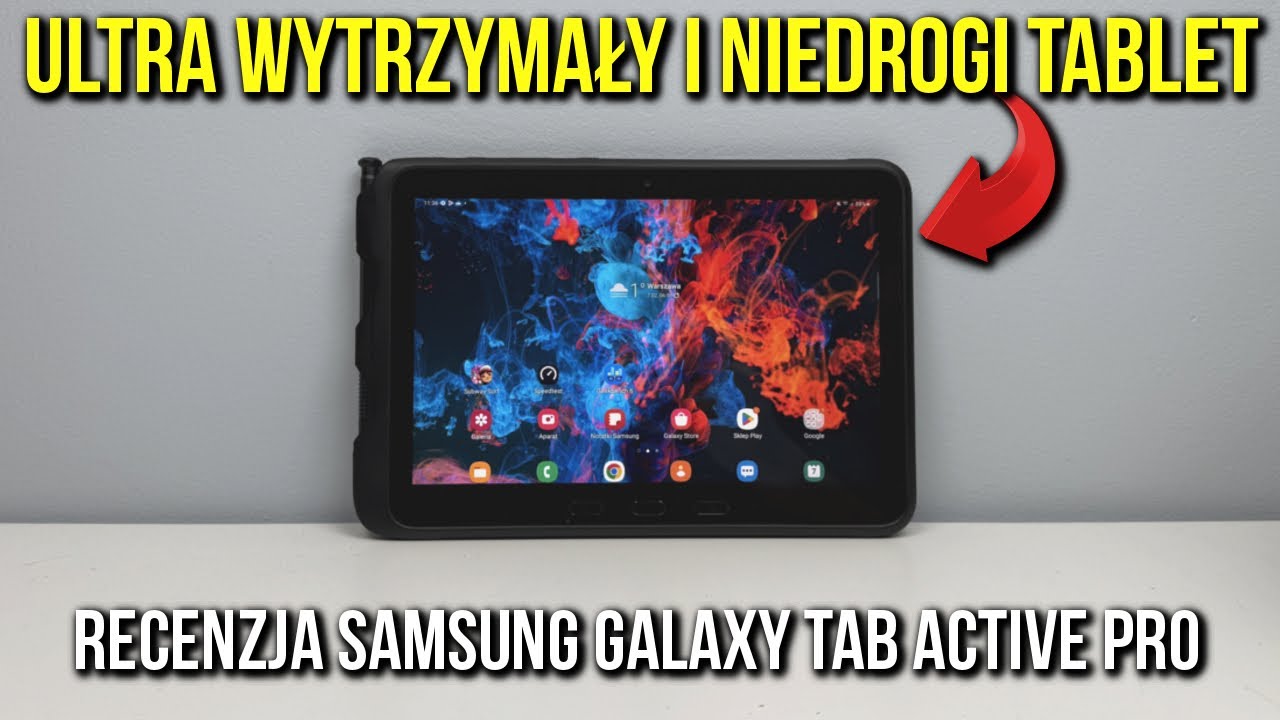 Samsung Galaxy Tab Active Pro T545 &ndash; Wytrzymałość i wydajność w jednym? | Recenzja
