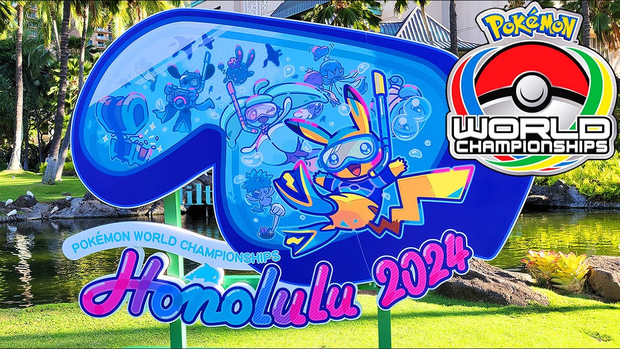 2024 POKEMON WORLD CHAMPIONSHIPS Pokemon Center Shopping & Trainer Village in Honolulu Hawaii