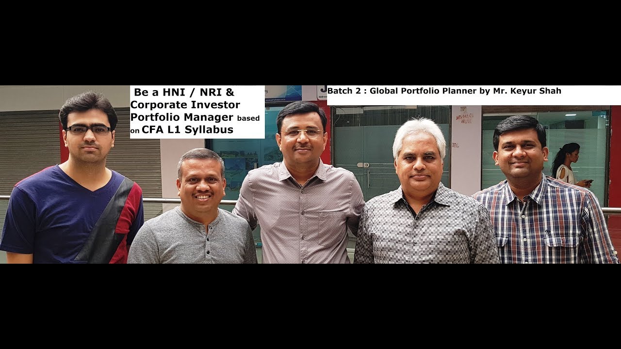 Global Portfolio Planner : Batch 2 : Day 3 & Overall Key Learning