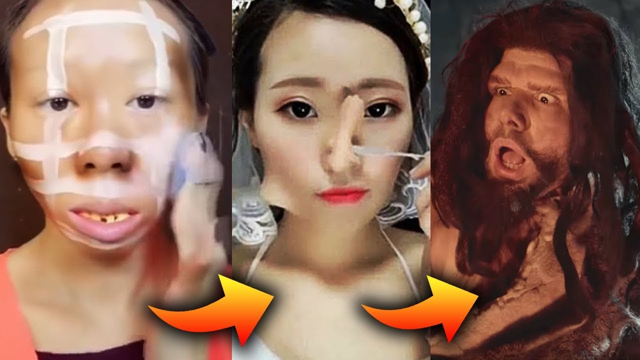 TRANSFORMAÇÃO VIRAL DE MAQUIAGEM ASIÁTICA (antes/depois)