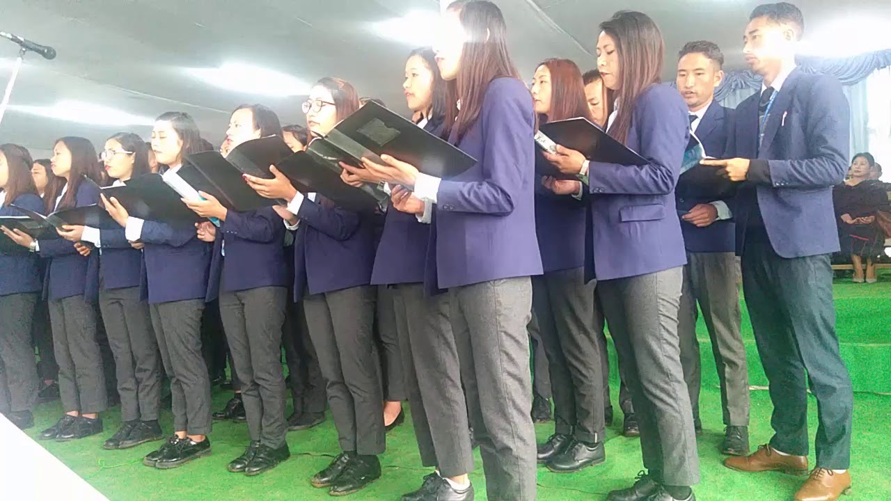 Anderson theological college presenting song on 25 silver jubliee 2019