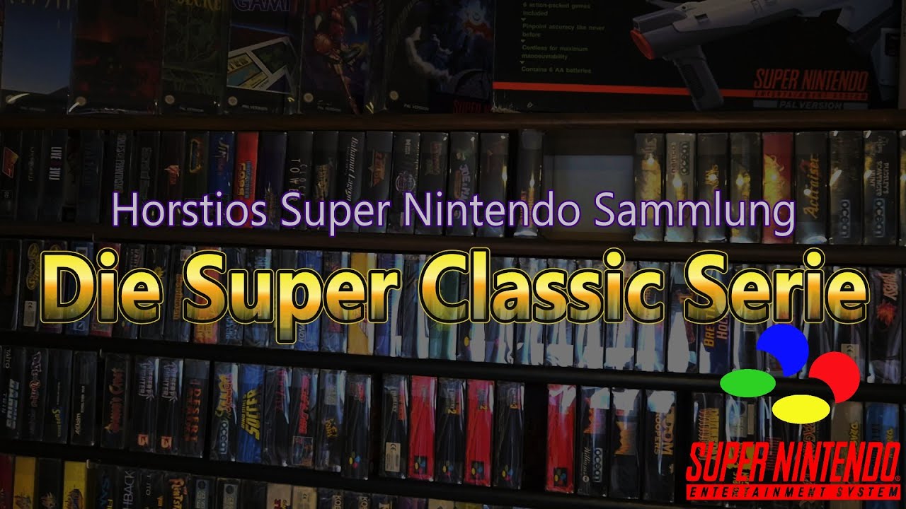 Horstios Super Nintendo Sammlung - Die Super Classic Serie