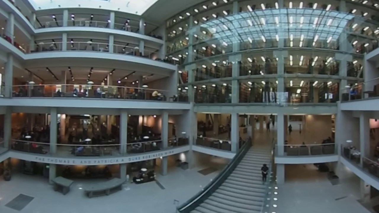 The Thompson Library at the Ohio State University