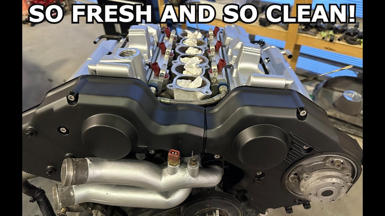 Boosting my Nissan 300ZX : Part 5 - Painting and Resealing my Valve Covers!