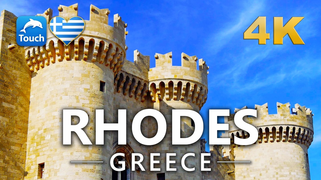 Родос, Греция ► Видеогид, 4K #TouchGreece