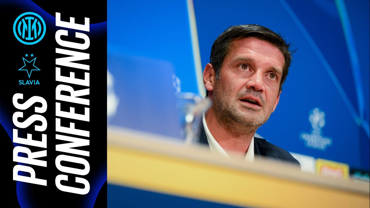 CHIVU & DIMARCO 🎙️ | PRESS CONFERENCE AHEAD OF INTER–SLAVIA PRAGUE | #UCL SEASON 2025/26 ⚫🔵