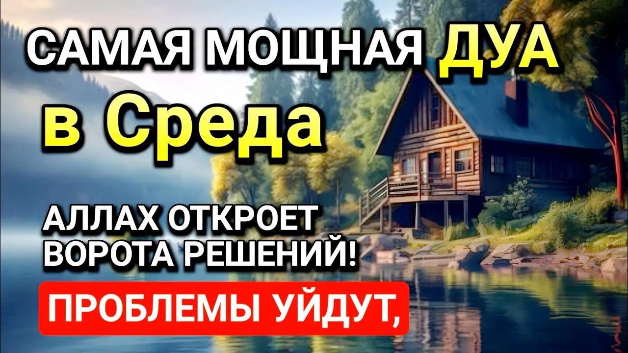 Самая сильная дуа в Среда! Ризк, богатство, успех, счастье!