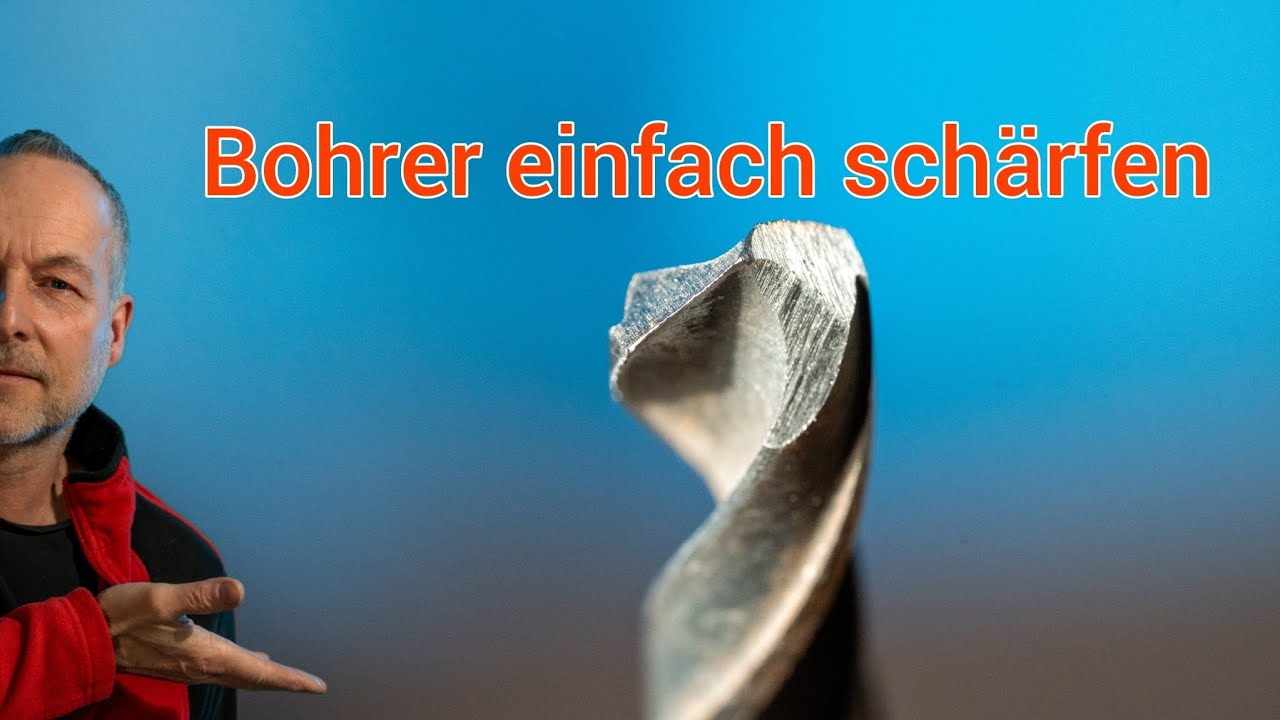 Bohrer ganz einfach schleifen & sch&auml;rfen &ndash; So geht's richtig!@handwerkertalk