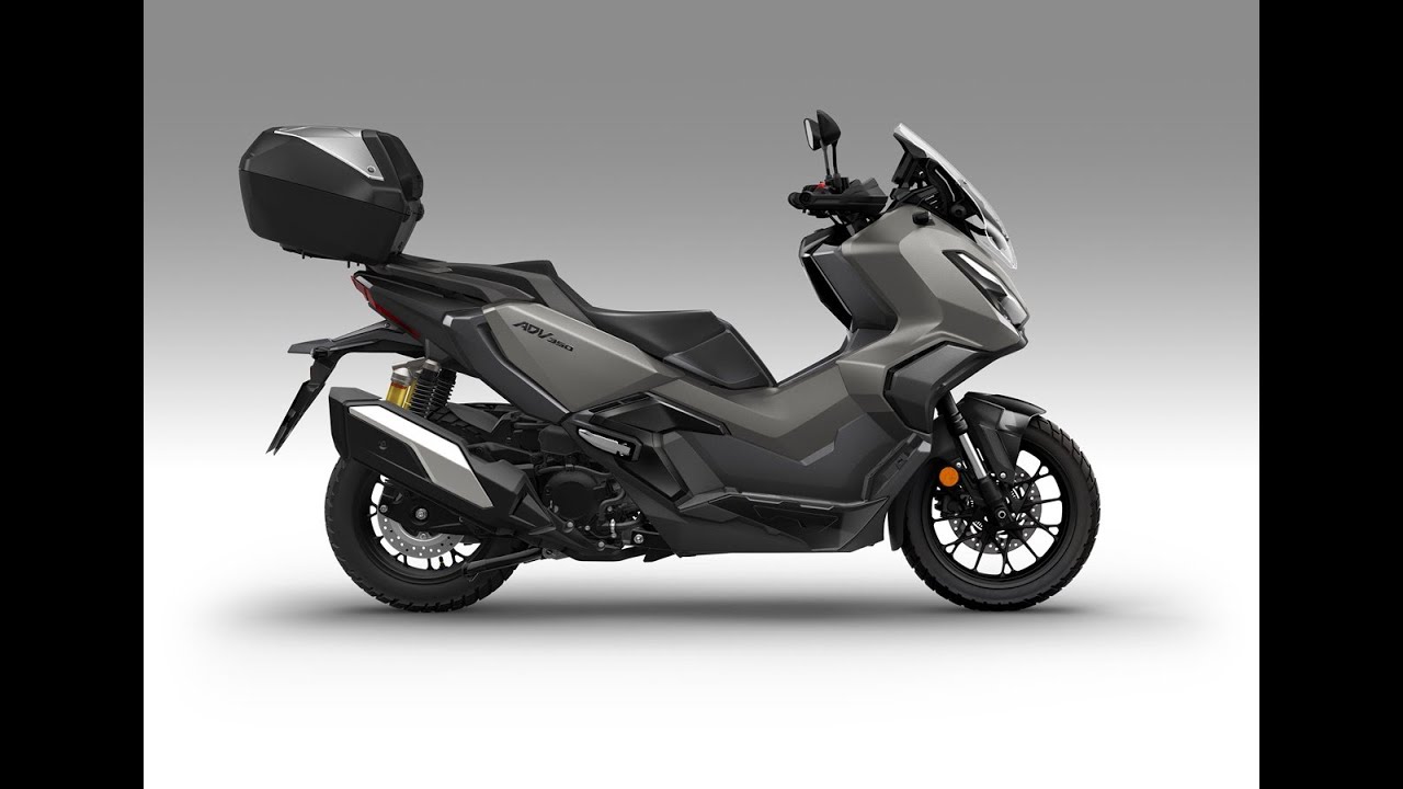 ADV 350 2025 Mat Ruthenium Silver Metallic // Promoto Ginossatis