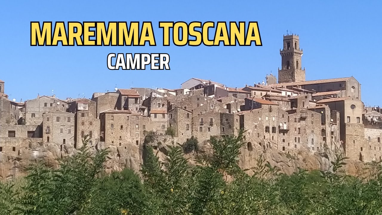 PITIGLIANO e TERME di SATURNIA in camper