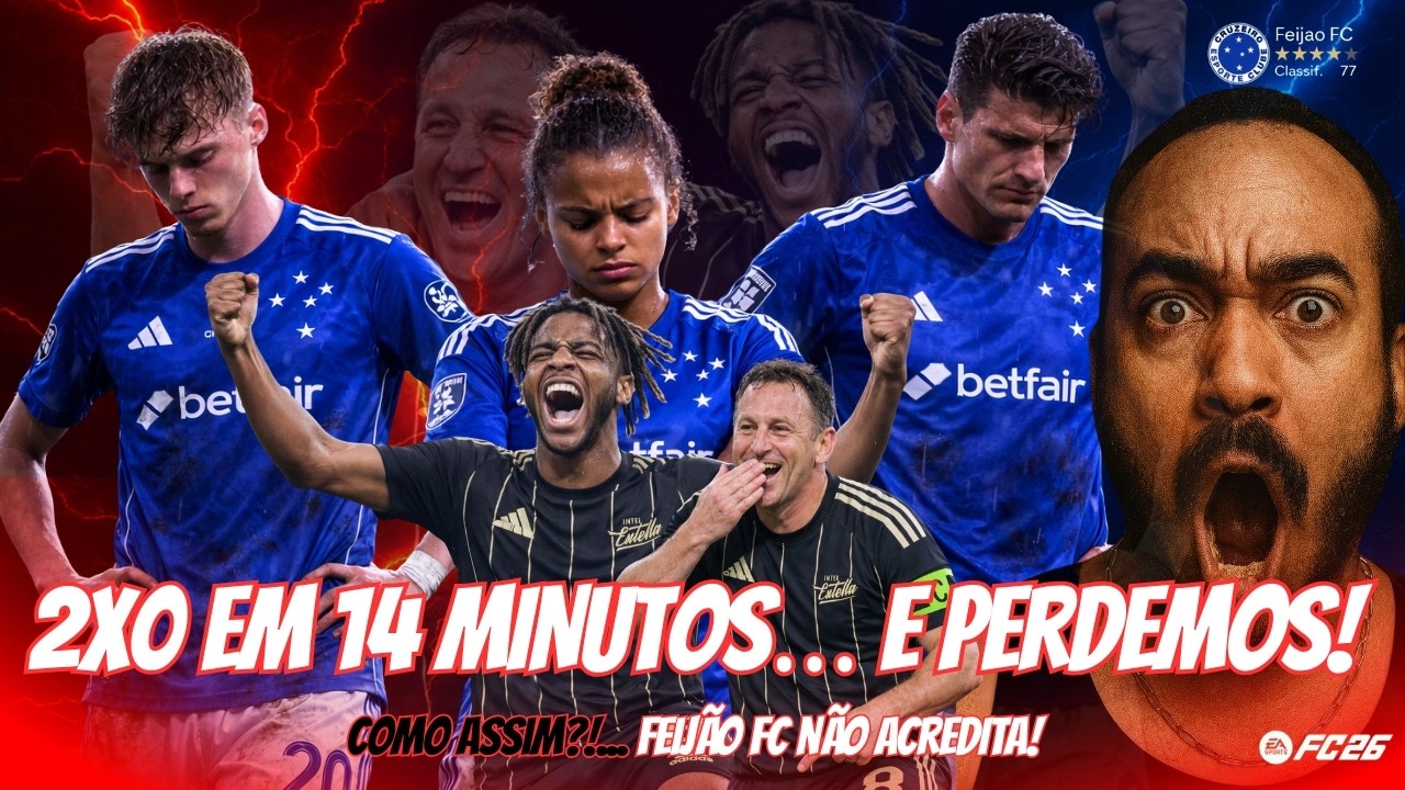 2x0 EM 14 MINUTOS… E CONSEGUIMOS PERDER! 😤 | FC 26