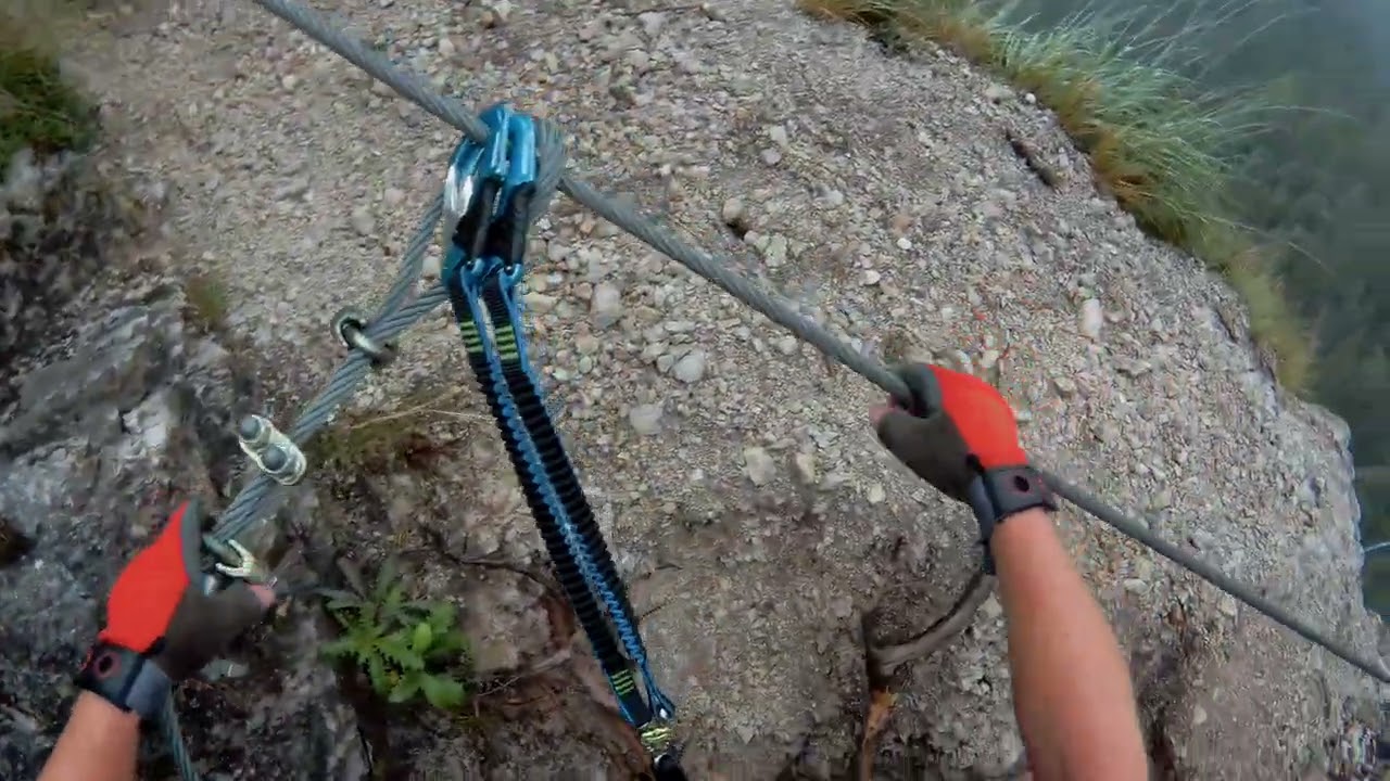 Grünstein Klettersteig #Hotelroute# Part 3