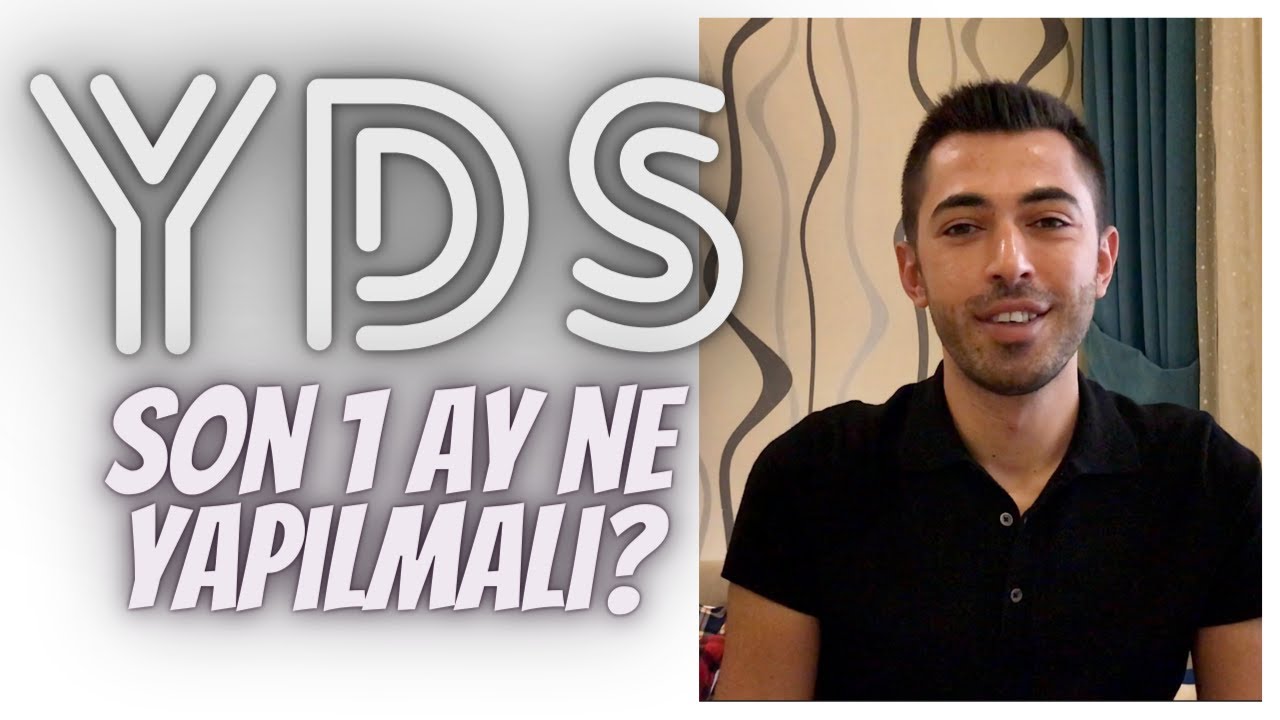 YDS: SON 1 AY İÇERİSİNDE NELER YAPILMALI!