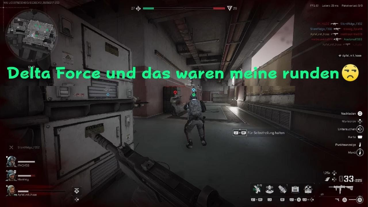 Erste runden Delta Force😏