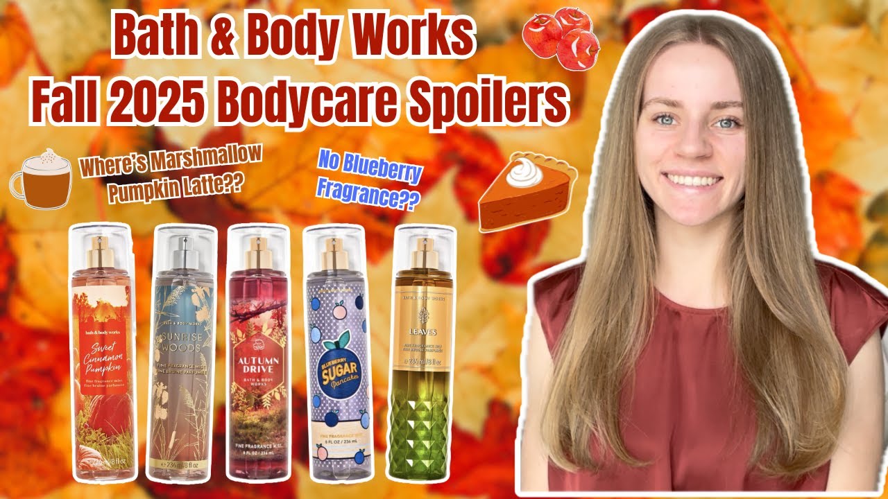 Bath & Body Works Fall 2025 Body Care Spoilers, Predictions, NO Marshmallow Pumpkin Latte??
