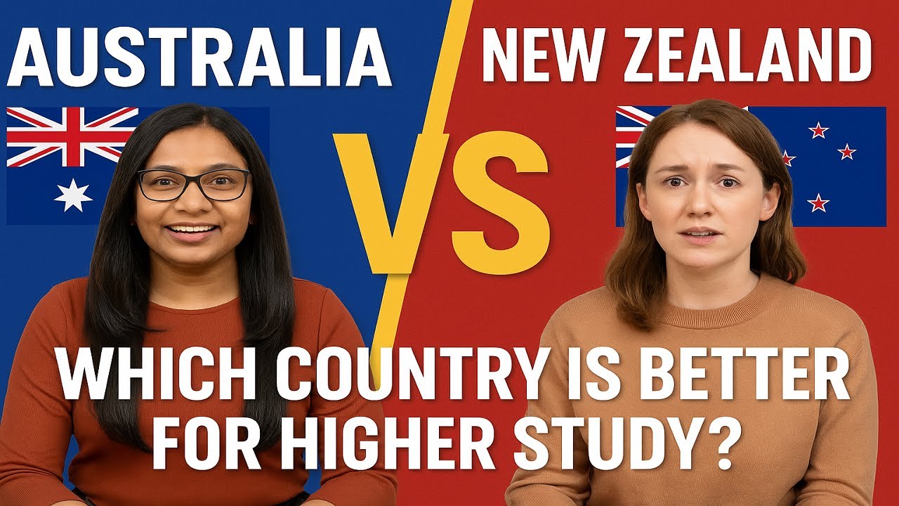 Australia vs New Zealand: Which one  for Your Higher Studies? #studyinnewzealand #studyinaustralia