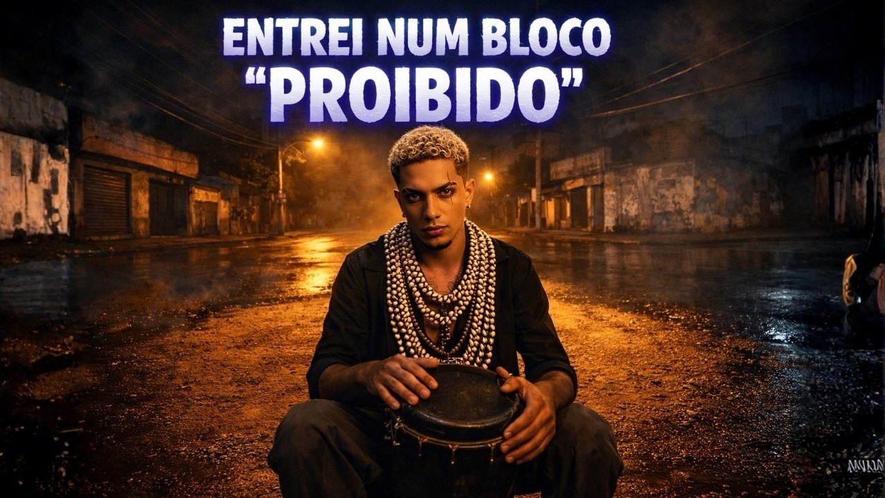 ENTREI NUM BLOCO 'PROIBIDO'… E TODO MUNDO DANÇAVA COMO SE ESTIVESSE POSSUÍDO!