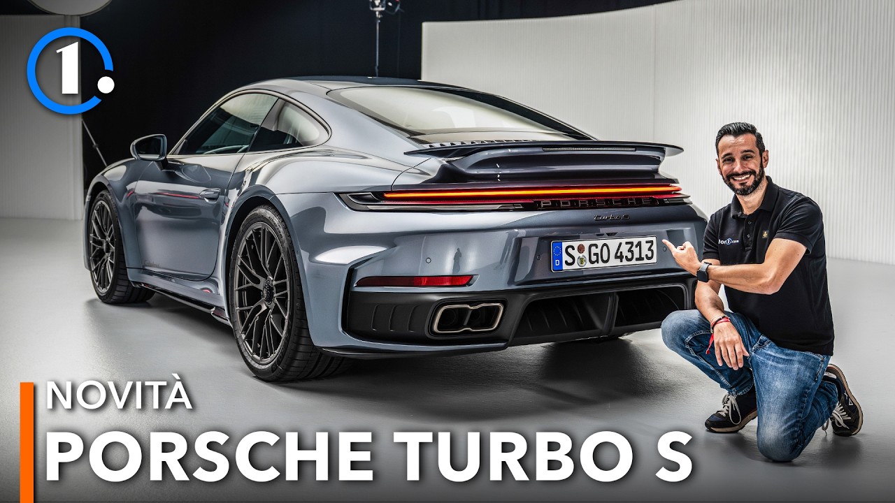 La nuova PORSCHE 911 TURBO S 🇩🇪(2025) è da RECORD!