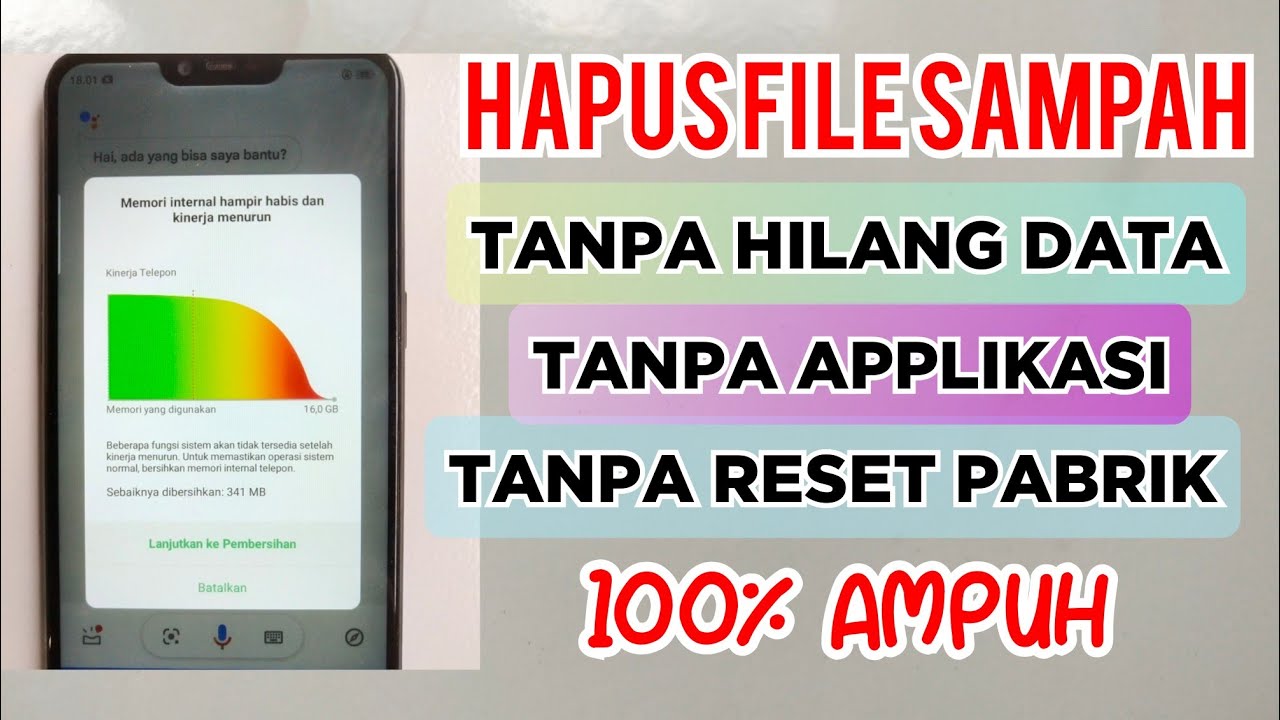 Penyimpanan penuh padahal aplikasi sedikit | cara mudah atasi penyimpanan penuh Oppo A3s a5s lemot