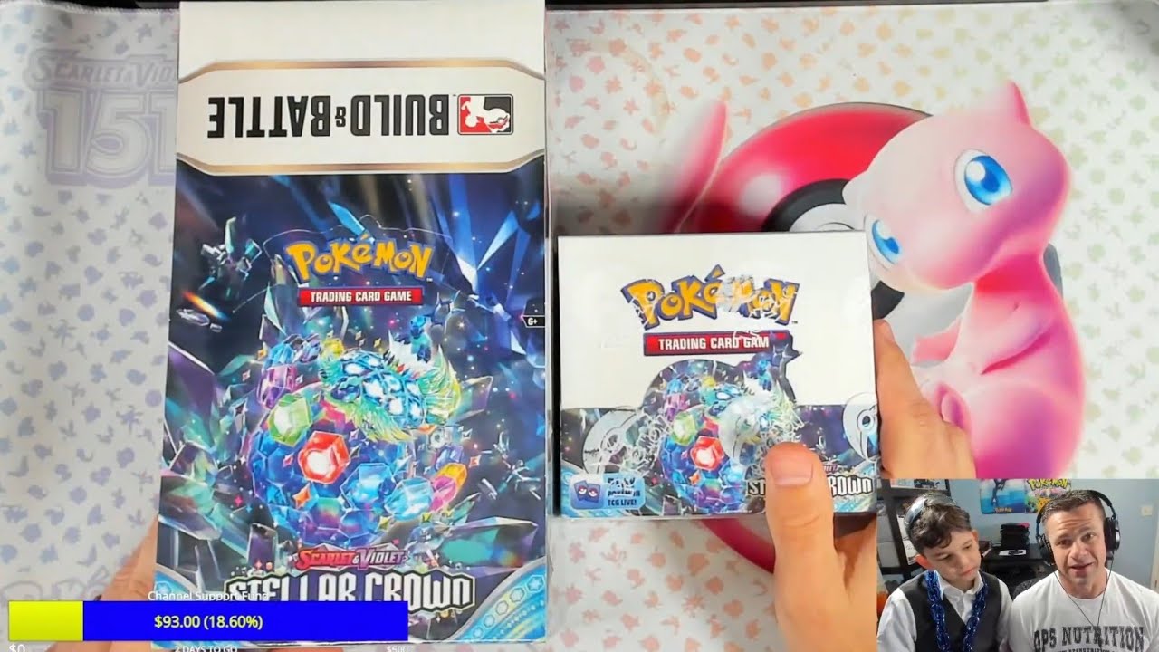 Stellar Crown Pokemon Cards Opening! (AND A COOL SURPRISE!)