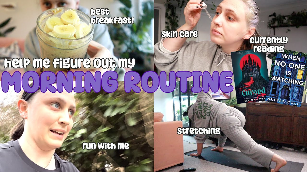 trying out different morning routines ✨ life vlog 1