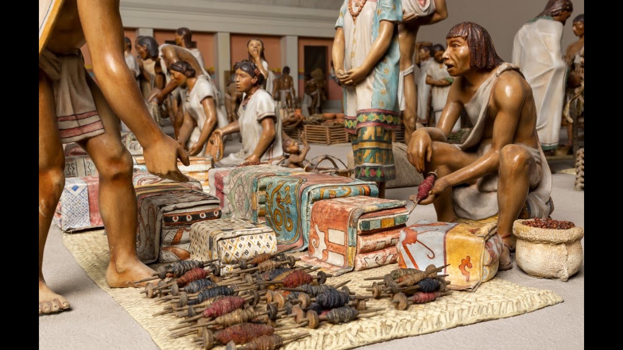 Mercados en la época prehispánica