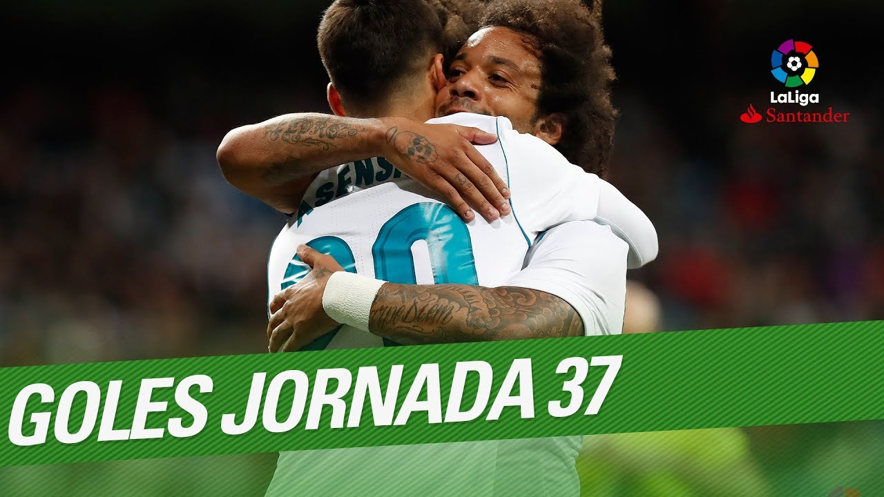 Todos los goles de la Jornada 37 de LaLiga Santander 2017/2018