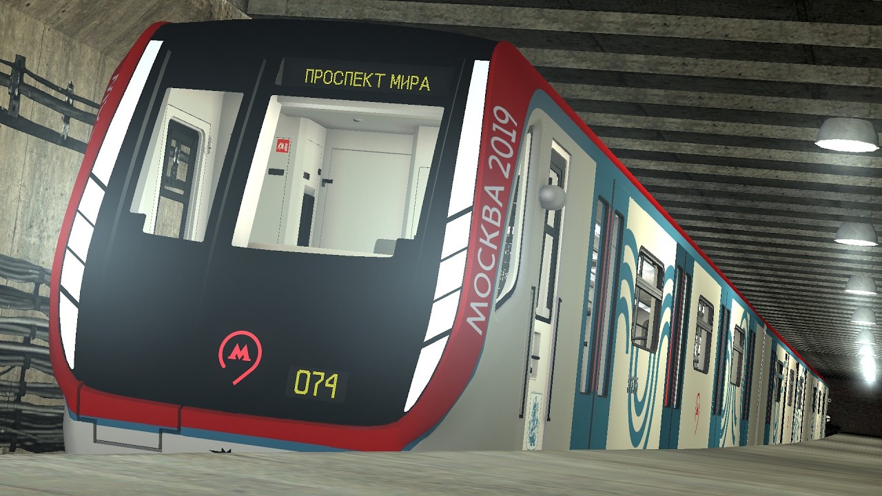 Обзор метропоезда 81-760Э «Чура» и гайд по его запуску ,по моему мнению Чура это Москва-2019.