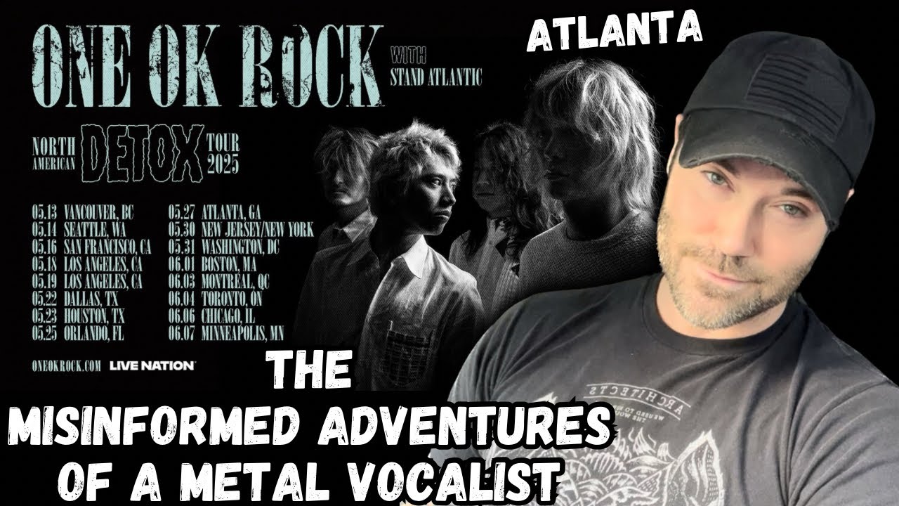 Travel Vlog Atlanta - One Ok Rock Detox Tour