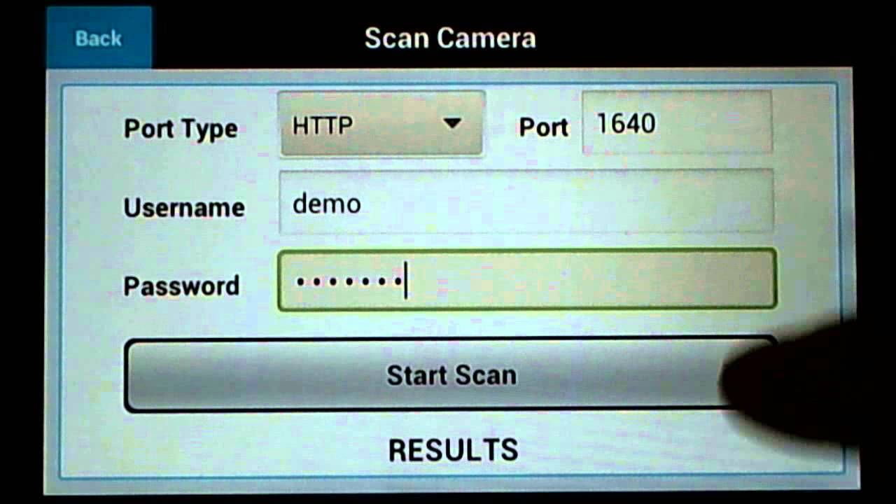 Scan Camera  - Cam Viewer